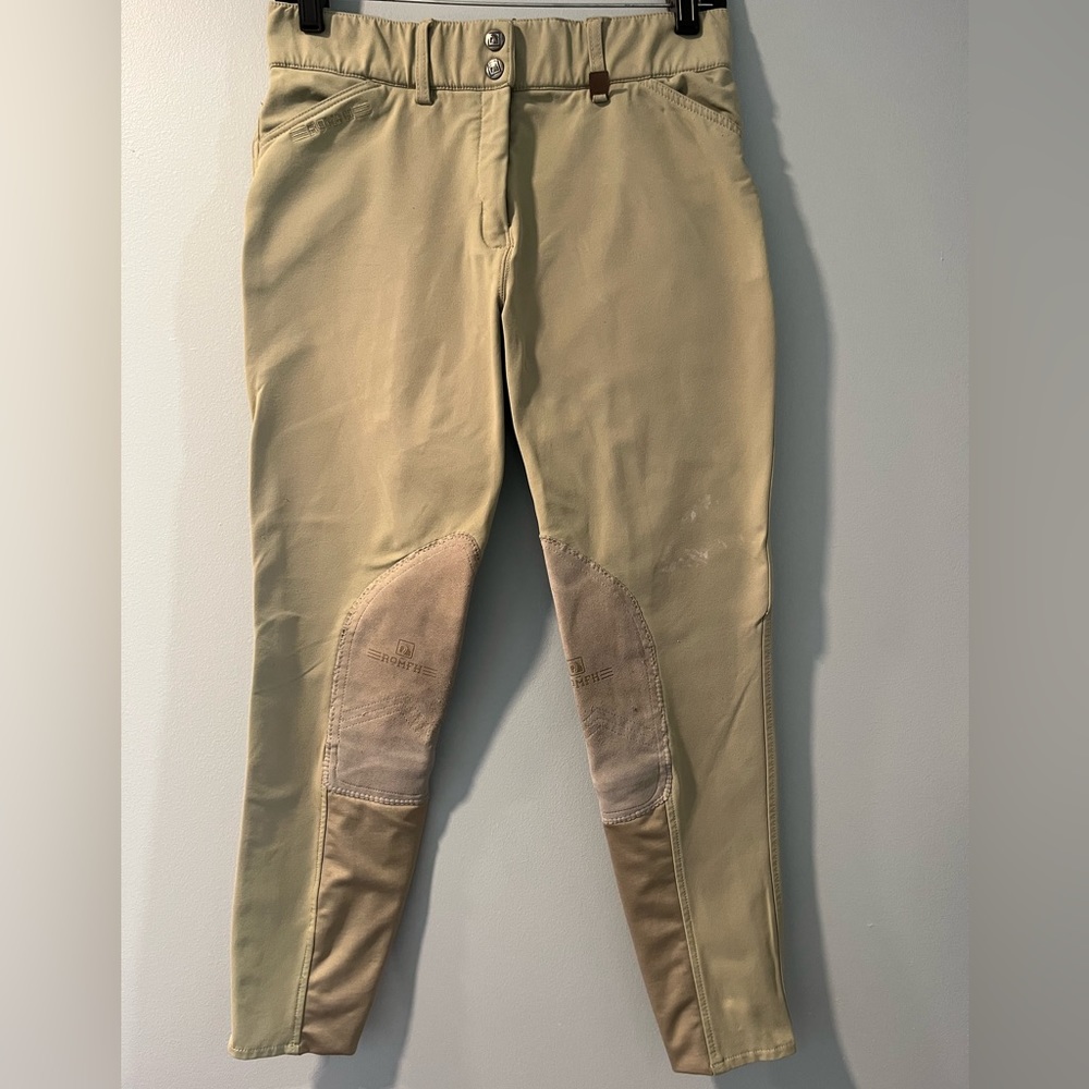Tan Romfh Sarafina Knee Patch Breeches
